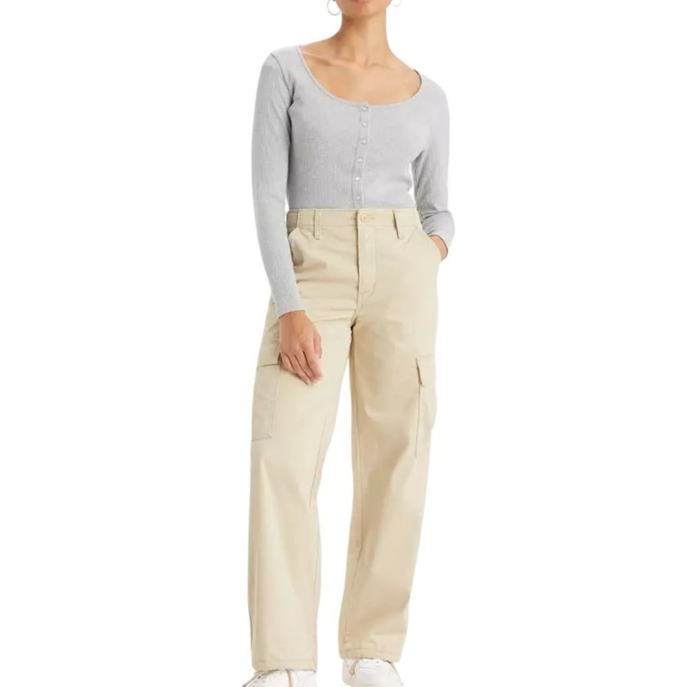 Levi’s 94 baggy cream, cargo pants size 28